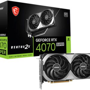 MSI GeForce RTX 4070 SUPER VENTUS 2X OC Graphics Card