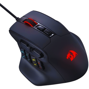 Redragon Aatrox M811 MMO Gaming Mouse - 15 Programmable Buttons, RGB Backlit, Ergonomic Design