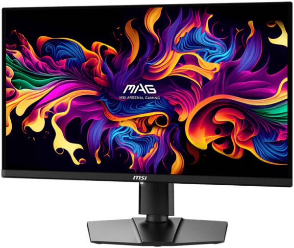 MSI MAG 271QPX E2 Gaming Monitor, 27" WQHD QD-OLED Display, 240Hz Refresh Rate, 0.03ms (GtG) Response Time, Adaptive Sync Technology, 1.07b Color Support, Black | 9S6-3CD89T-021