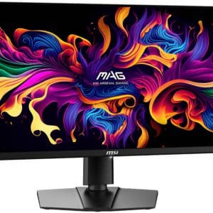 MSI MAG 271QPX E2 Gaming Monitor, 27" WQHD QD-OLED Display, 240Hz Refresh Rate, 0.03ms (GtG) Response Time, Adaptive Sync Technology, 1.07b Color Support, Black | 9S6-3CD89T-021