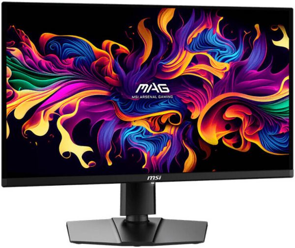 MSI MAG 271QPX E2 Gaming Monitor, 27" WQHD QD-OLED Display, 240Hz Refresh Rate, 0.03ms (GtG) Response Time, Adaptive Sync Technology, 1.07b Color Support, Black | 9S6-3CD89T-021