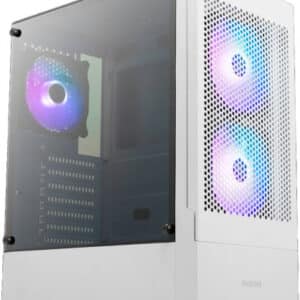 Gamdias TALOS E3 MESH RGB ATX Mid Tower Case, Tempered Glass