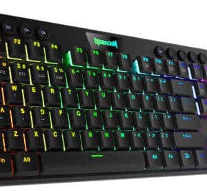 Redragon K618 Horus Wireless RGB Mechanical Keyboard, Tri-Mode