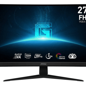 MSI G27C4 E3 27" Curved Gaming Monitor - FHD, 180Hz, 1ms, Adaptive Sync