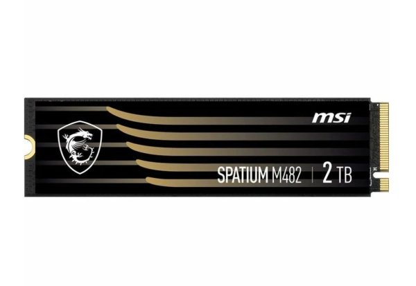 MSI Spatium M482 2TB PCIe 4.0 NVMe M.2 SSD