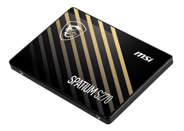 MSI Spatium S270 SATA SSD - 240GB, 480GB, 960GB - 2.5" Form Factor