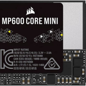 Corsair MP600 Core Mini 2TB NVMe SSD, 5000MBs Read