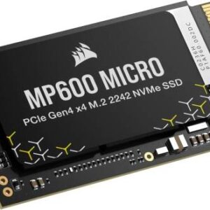 Corsair MP600 Micro 1TB NVMe SSD, 5100MBs Read