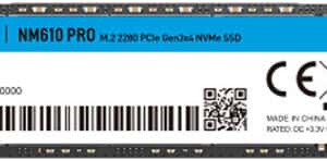 Lexar NM610PRO 2TB NVMe SSD, 3300MBs Read