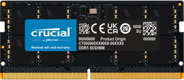 Crucial 32GB DDR5 SODIMM